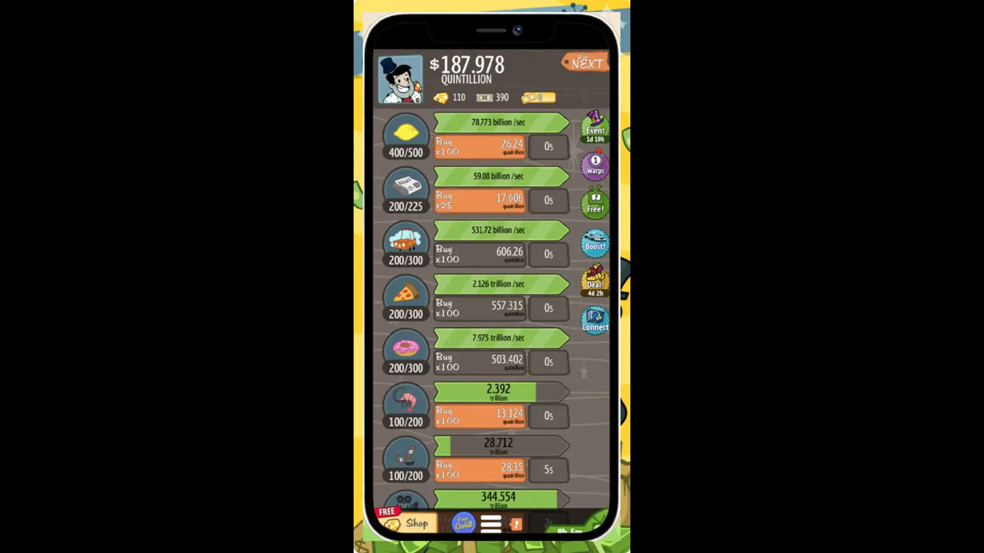 AdVenture Capitalist Screenshot 2