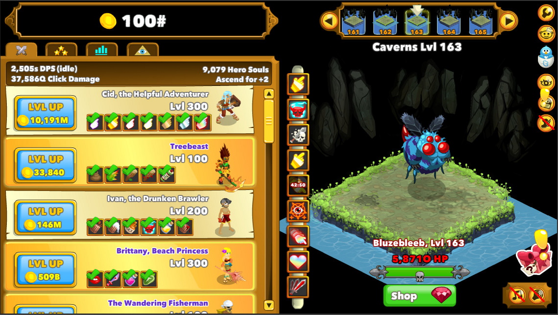 Clicker Heroes Screenshot 2