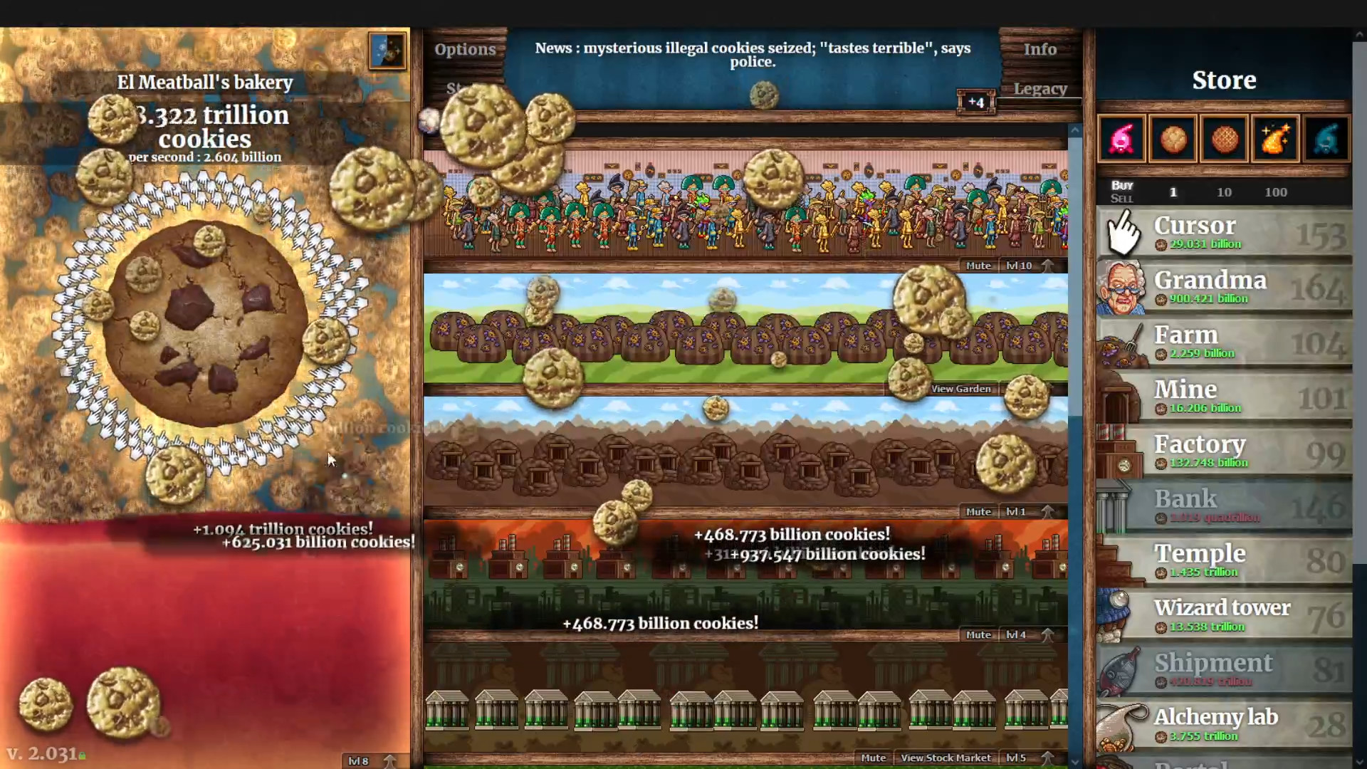 Cookie Clicker Screenshot 3