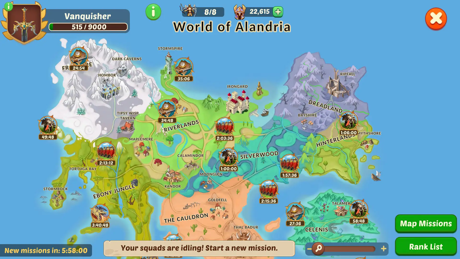 Firestone Idle RPG Screenshot 1