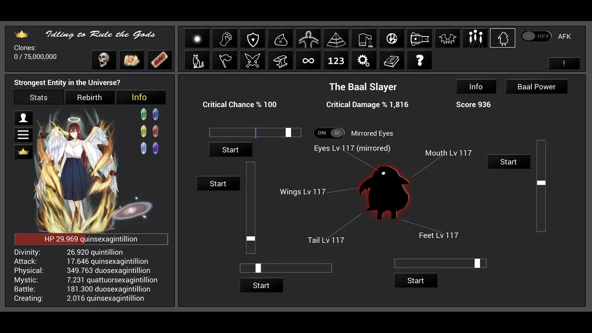 Idling to Rule the Gods Screenshot 1