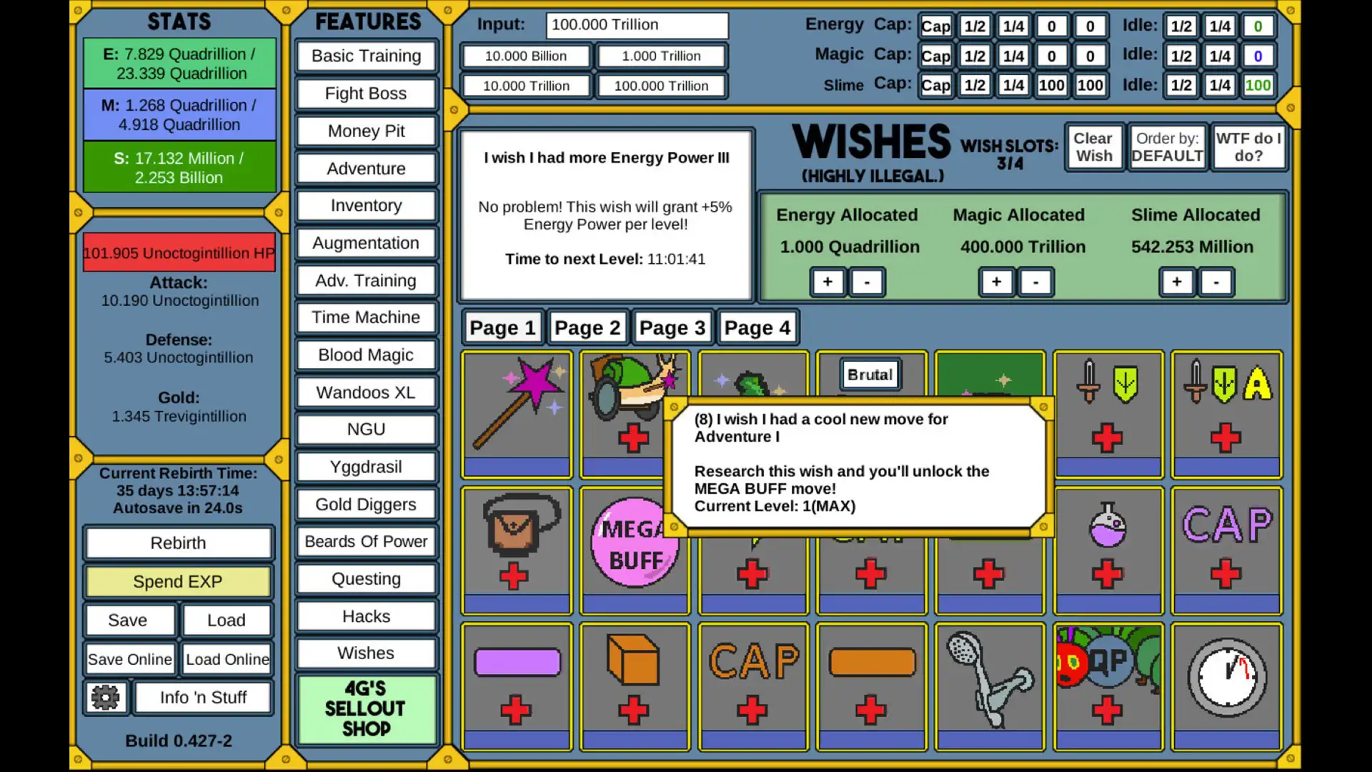 NGU IDLE Screenshot 2