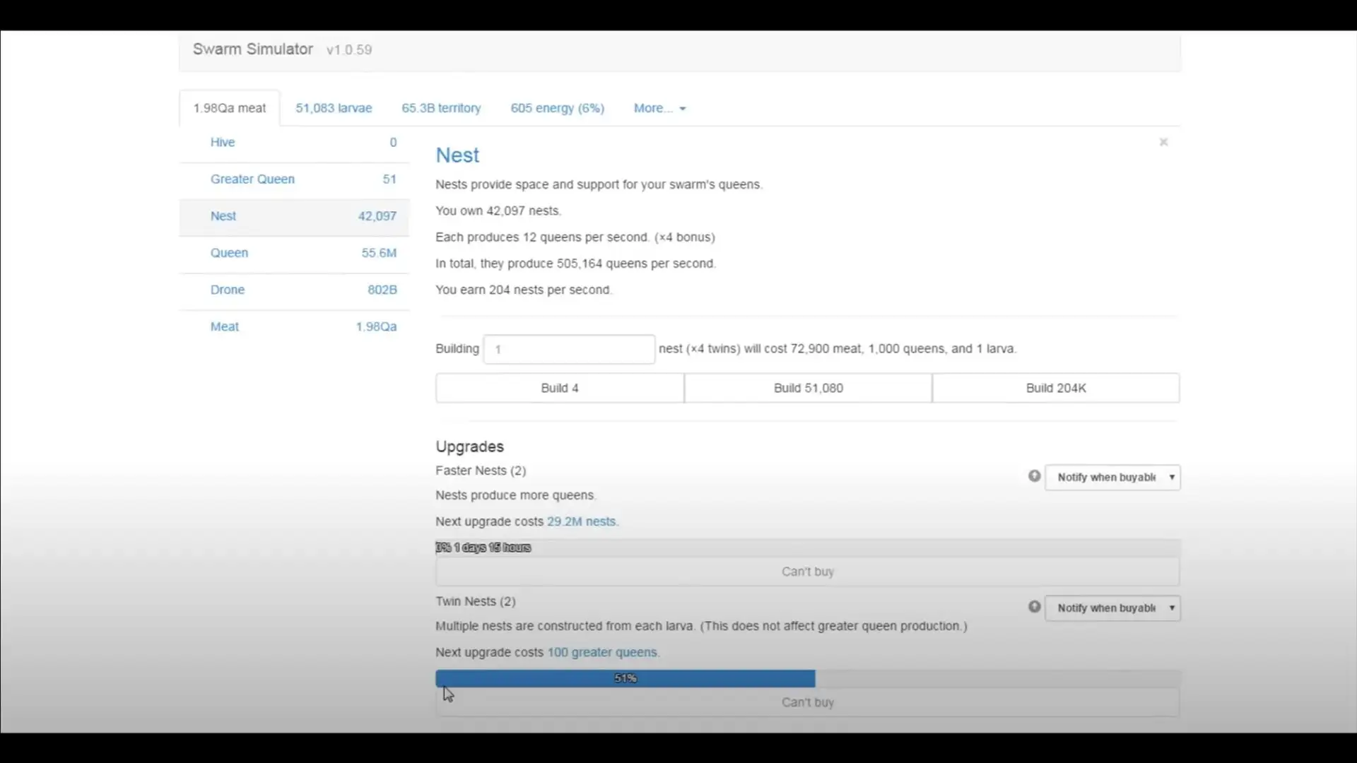 Swarm Simulator Screenshot 3