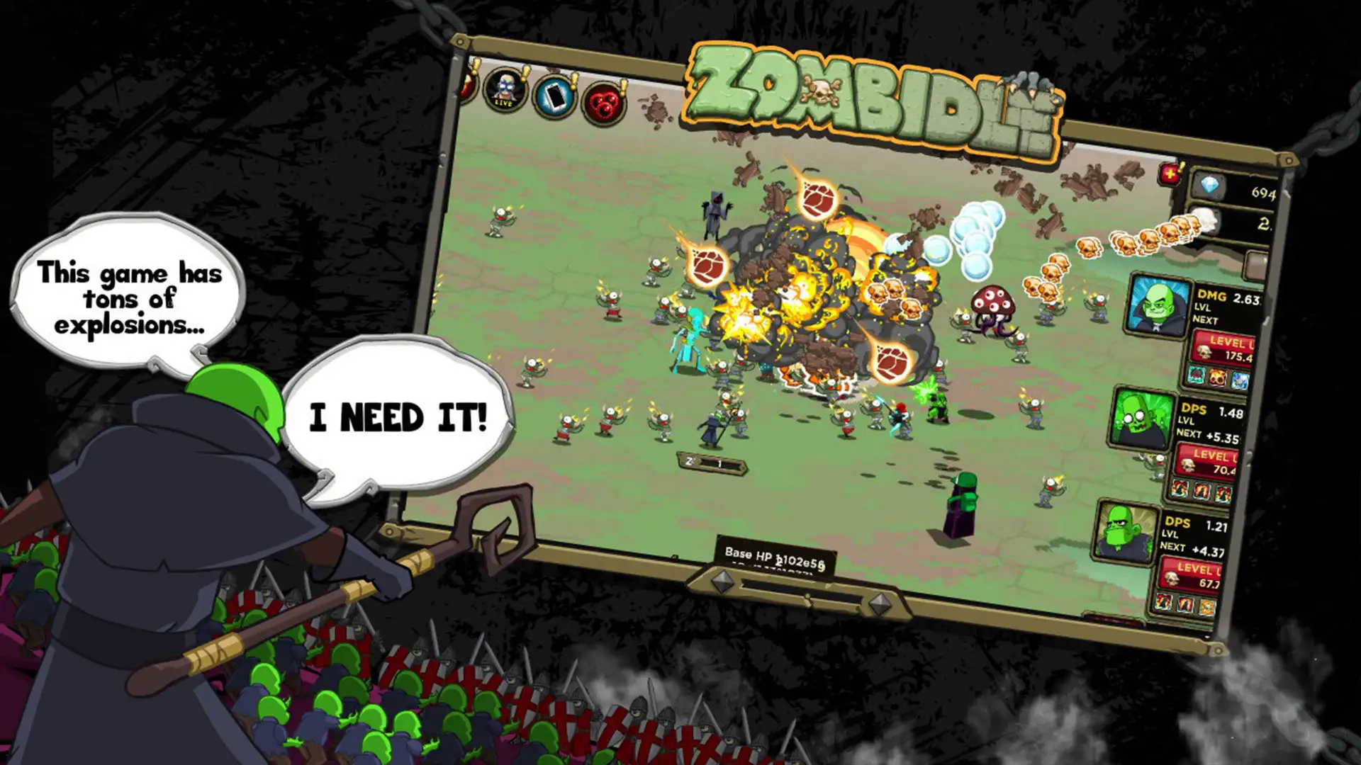 Zombidle Screenshot 1